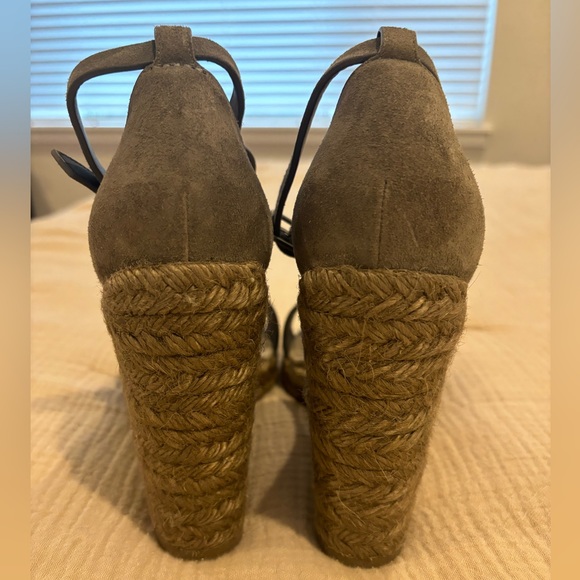 Brunello Cucinelli grey wedge heel EU size 38.5 - Picture 4 of 10